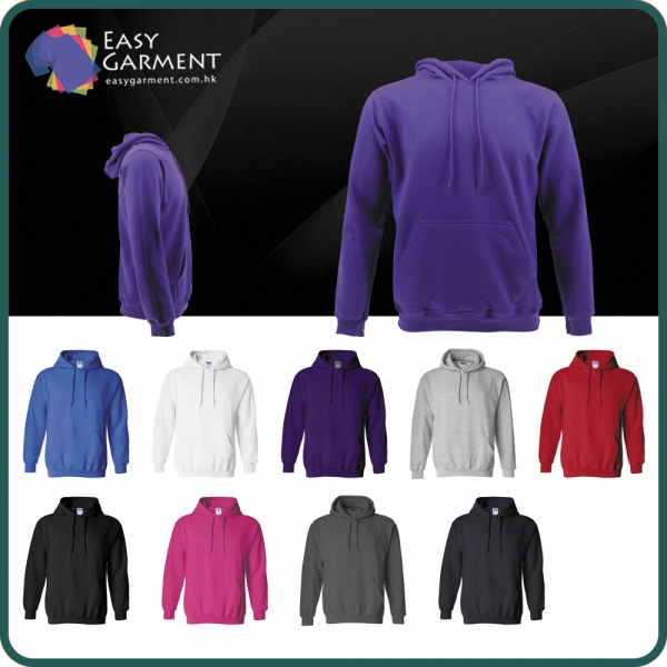衛衣 訂造| Easygarment - GILDAN 88500 270g 套頭衛衣 | 印 Hoodie |印班衫班褸|團體風褸外套|團體衫|印Polo|印籃球足球波衫|印帽|反光衫 |服裝訂造